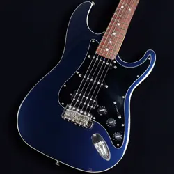 FENDER EXCLUSIVE AERODYNE STRAT HSS ELECTRIC GUITAR BLUE USED FROM JAPAN W/SC