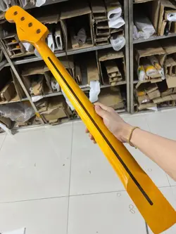 20FRETS ELECTRIC BASS NECK MAPLE JAZZ BASS FENDER 34INCH ROSEWOOD BLOCK INLAY.