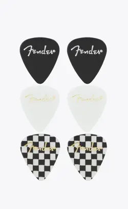 FENDER X SAINT LAURENT RIVE DROITE GUITAR PICKS-LIMITED EDITION TIN