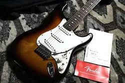 FENDER GC-1 3TS GK-READY STRATOCASTER 2012 USED ALDER BODY W/SOFT CASE