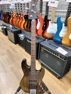 BACCHUS BJB-120 BASS GUITAR FENDER HEAD ACTIVE/PASSIVE EQ VINTAGE USED