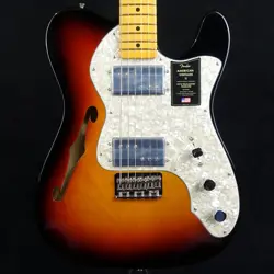 FENDER AMERICAN VINTAGE II 1972 TELECASTER THINLINE 3-COLOR SUNBURST NO.YG728