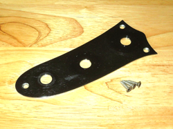 FENDER 1964 CHROME MUSTANG DUO SONIC & MUSIC MASTER CONTROL PLATE