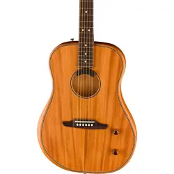 ALL-MAHOGANY ACOUSTIC-ELECTRIC