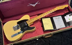 FENDER CUSTOM SHOP LIMITED EDITION 1953 TELECASTER RELIC, AGED NOCASTER BLONDE U