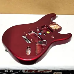 2000 FENDER AMERICAN STANDARD STRAT ALDER BODY CANDY APPLE RED - USA GUITAR
