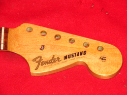 FENDER 1964 VENEER ROSEWOOD MUSTANG NECK