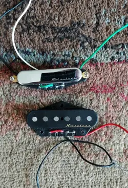 PLUS NOISELESSTELECASTER PICKUPS