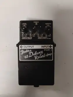 BOSS FDR-1 FENDER 65 DELUXE REVERB AMP TREMOLO GUITAR EFFECT PEDAL