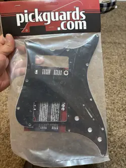 NEW BLACK PICKGUARD FOR FENDER 1979-1982 LEAD III W SLIDE SWITCH HARD TO FIND