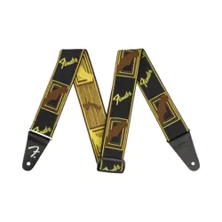 STRAP BLACK/YELLOW/BROWN
