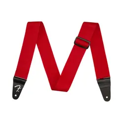 NEW FENDER POLYPRO STRAP - RED