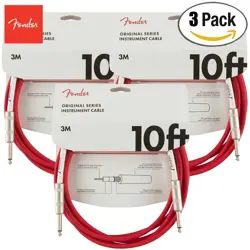 3-PACK FENDER ORIGINAL SERIES 10FT 1/4