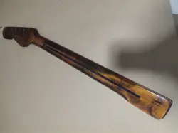 22 FRET STRAT ELECTRIC GUITAR NECK MAPLE FOR DIY FENDER REPLACE GLOSS