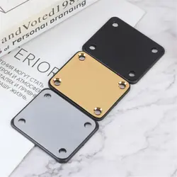 ELECTRIC GUITAR NECK PLATE WITH SCREW FOR FENDER STRATOCASTER TELECASTER B