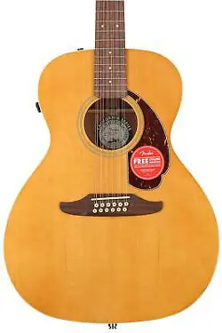 FENDER VILLAGER 12-STRING ACOUSTIC-ELECTRIC GUITAR - AGED NATURAL