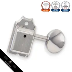 KLUSON 6IN LINE NICKEL TUNING PEGS FOR FENDER STRAT TELE JAZZMASTER
