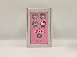 FENDER HELLO KITTY FUZZ PINK GUITAR EFFECT PEDAL JAPAN