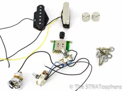 LEFTY FENDER SQUIER CLASS VIBE 50S TELE PICKUPS POTS KNOBS, TELECASTER