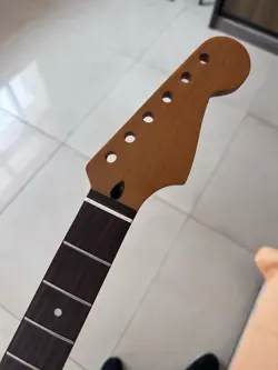 ROSEWOOD S S 22FRETS ROASTED MAPLE MATTE ELECTRIC GUITAR NECK FOR FENDER STRAT