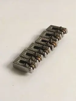 SIX RELIC SPECIAL ROLLER SADDLES VINTAGE BRIDGE FENDER STRATOCASTER STRAT GUITAR