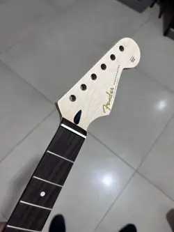 ROSEWOOD 22FRETS NATURAL COLOR  MATTE MAPLE ELECTRIC GUITAR NECK FOR FENDER