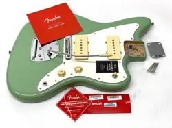 ALNICO V FENDER JAZZMASTER LOADED BODY PLAYER II SERIES GREEN ELECTRIC GUITAR JM