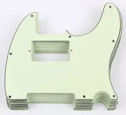 LOT OF 20 3-PLY MINT GREEN PICKGUARDS FOR USA MIM FENDER TELECASTER TELE