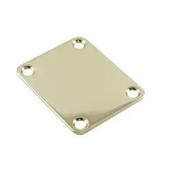 WD 4 HOLE NECK PLATE NBS3N NICKEL STANDARD FENDER SIZE FITS GUITAR & BASS
