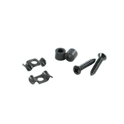 KLUSON STRING GUIDE TREE SET OF 2 FOR VINTAGE FENDER GUITARS KST11B BLACK