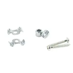 KLUSON STRING GUIDE TREES SET OF 2 FOR VINTAGE FENDER GUITARS KST11C CHORME