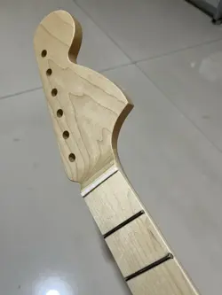 DIY LARGE HEADSTOCK 21FRET FENDER STRAT NATURAL COLOR MAPLE ELECTRIC GUITAR NECK