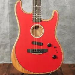 FENDER: AMERICAN ACOUSTASONIC STRATOCASTER DAKOTA RED