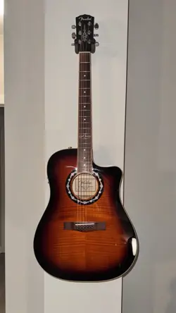 DREADNOUGHT GUITAR SUNBURST+BAG