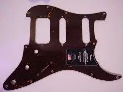 GENUINE FENDER STRATOCASTER PICKGUARD HSS TORTOISE