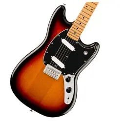 FENDER: PLAYER II MUSTANG MAPLE FINGERBOARD 3-COLOR SUNBURST ELECTRIC GUITAR