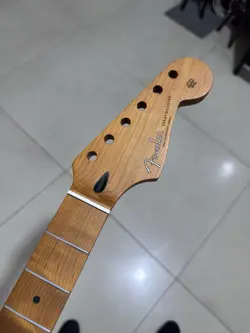 S S 22FRETS ROASTED MAPLE MATTE FINISH ELECTRIC GUITAR NECK FOR FENDER STRAT DIY