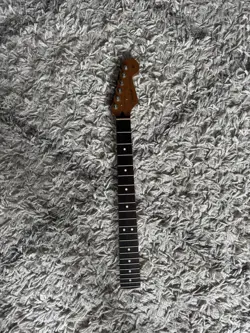 GENUINE FENDER ROASTED MAPLE STRATOCASTER NECK 9.5