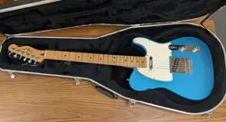 2015 FENDER STANDARD TELECASTER ELECTRIC GUITAR - AQUA MARINE METALLIC W CASE!