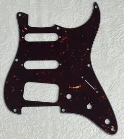 NEW GREAT-FOR FENDER 8 SCREW STRATOCASTER START HSS PICKGUARD BROWN TORTOISE