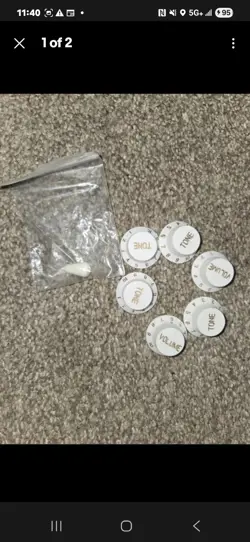 KNOBS WHITE 0991365000