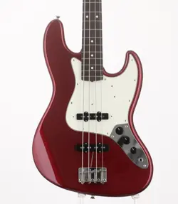 FENDER JAPAN JB62-US OCR OLD CANDY APPLE RED BASS GUITAR