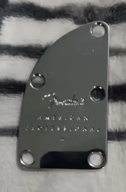 AMERICAN FENDER PROFESSIONAL II PRECISION BASS , CONTOUR NECK PLATE 5 BOLTS