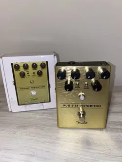 NEW FENDER PUGILIST DISTORTION GUITAR EFFECTS PEDAL