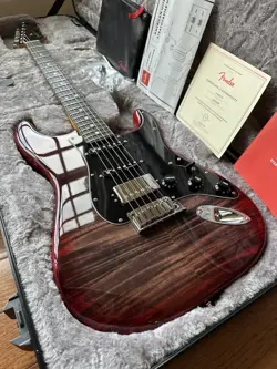 2022 FENDER AMERICAN ULTRA STRATOCASTER PLUS TOP LIMITED EDITION - UMBRA BURST