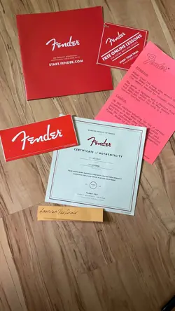 PERFORMER STRATOCASTER TAGS