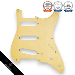 FENDER 50S STYLE STRATOCASTER S/S/S PICKGUARD GOLD