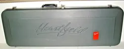 HEARTFIELD SKB MOLDED ELECTRIC GUITAR CASE 1990S GRAY FENDER RED LABEL CASE