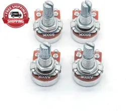 4PCS MINI GUITAR POTENTIOMETER AUDIO VOLUME TAPER POTS FOR FENDER STRATOCASTER T