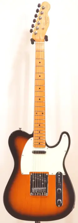 SQUIER BY FENDER 2011 AFFINITY TELECASTER FSR 2-COLOR SUNBURST MAPLE FRETBOARD